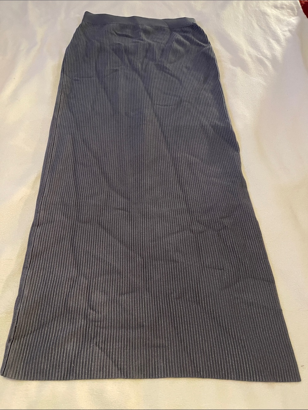The Drop Teen Charcoal Ribbed Sweater Skirt- NWT - Picture 6 of 6